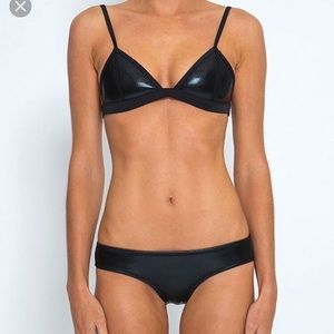 Triangl bikini pleather